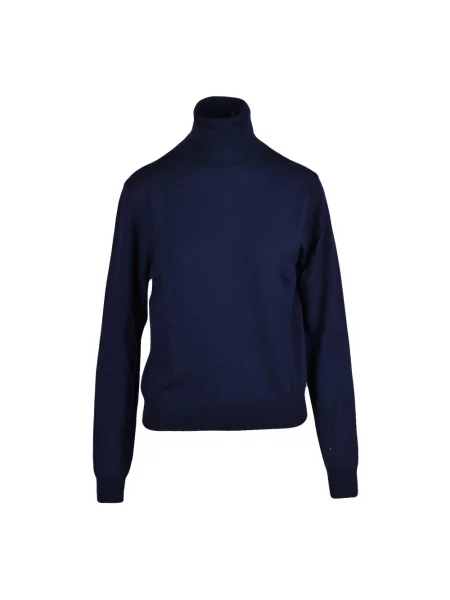 Sweter Add wełniany niebieski