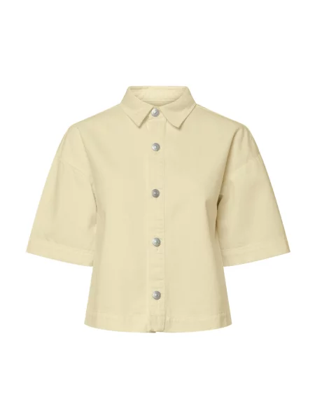 PIECES Bluză PCSKY' galben