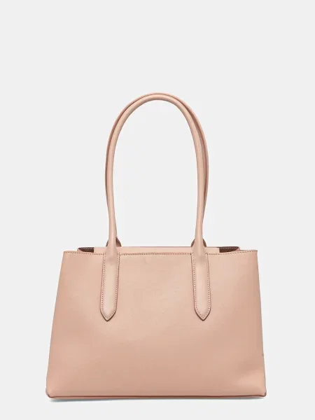 Furla torebka skórzana pomarańczowy różowa