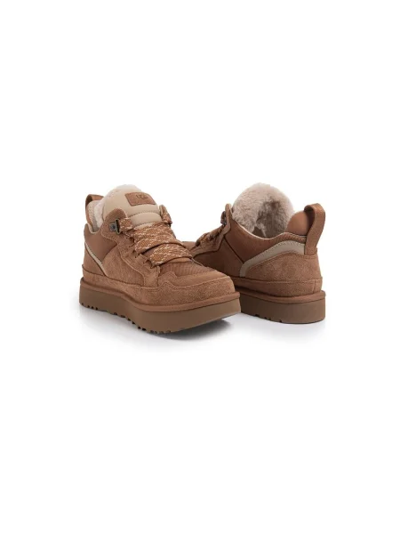 UGG Bocanci cu șireturi Lowmel' maro