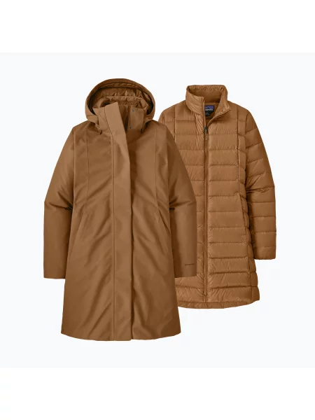 Parka Patagonia barna