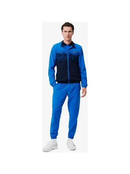 Dres Lacoste Tennis Novak Djokovic intensywny XS niebieski