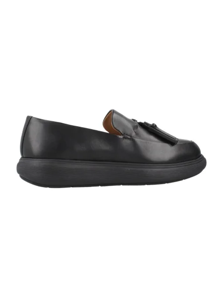 Pantofi loafer Fitflop din piele negru