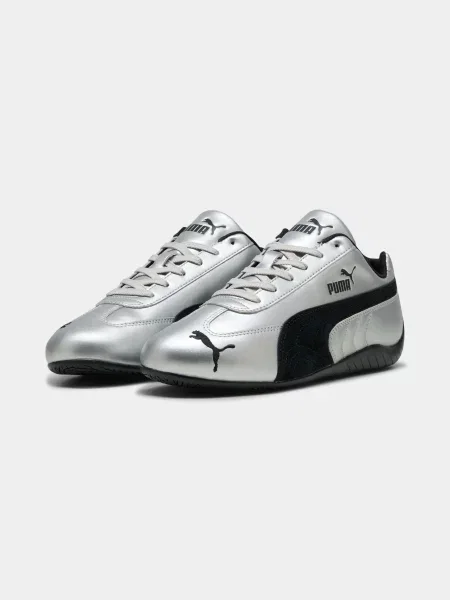 Кроссовки Puma серебряные