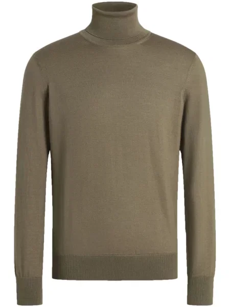 Sweter Zegna zielony