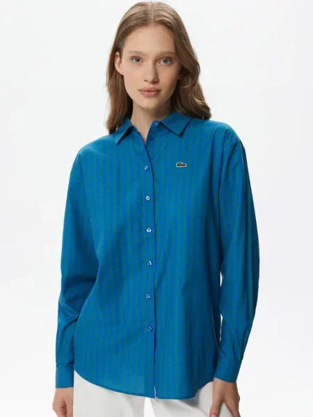 Сорочка Lacoste синя