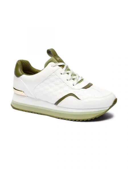 Michael Kors De piele sneakers RAINA alb