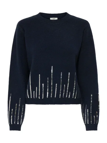 JDY Megztinis JDYMADISON tamsiai / sidabrinė mėlyna