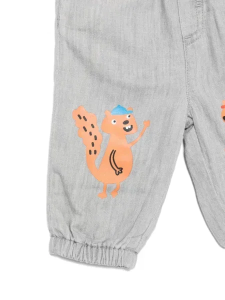 Spodnie dziecięce Stella Mccartney szare