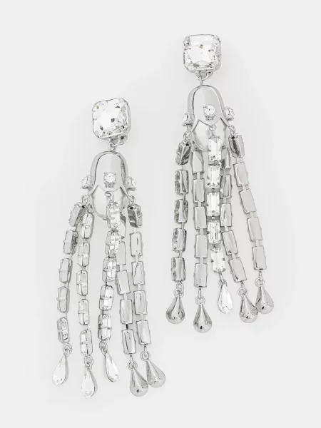 Cercei Weekend Max Mara argintiu