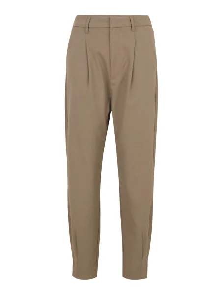 Copenhagen Muse Plisované nohavice TAILOR tmavobéžová