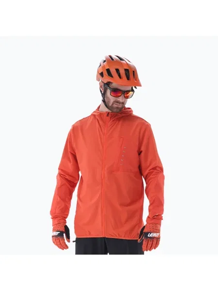 Olcsóbban. Leatt MTB Trail férfi kerékpáros dzseki ragyogás. Méret: M piros