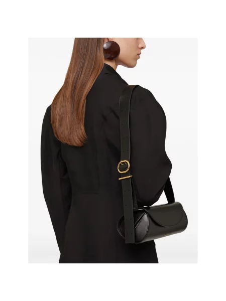Torebka Jil Sander skórzana czarna