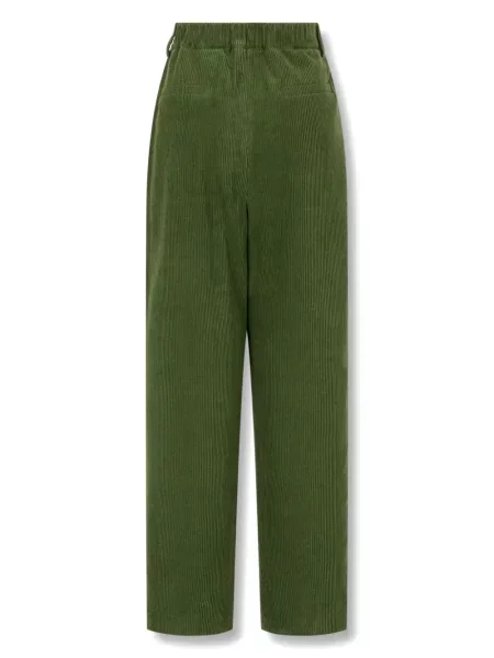 Pantaloni Studio Tomboy de catifea cord verde