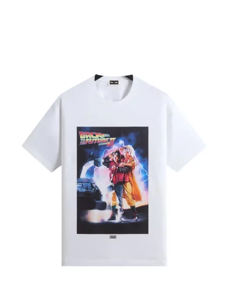 Tricou Kith cu imagine alb