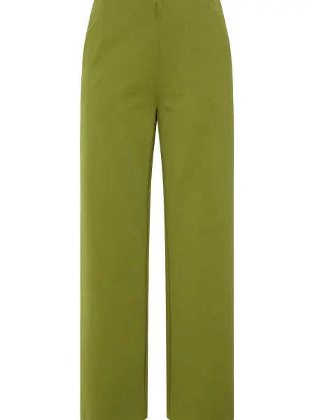ICHI Pantaloni IHKate limetă verde
