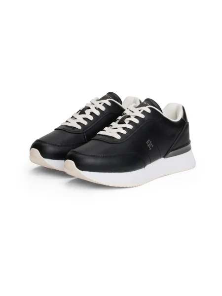 Dámske topánky Tommy Hilfiger Chic Fashion Runner black čierna