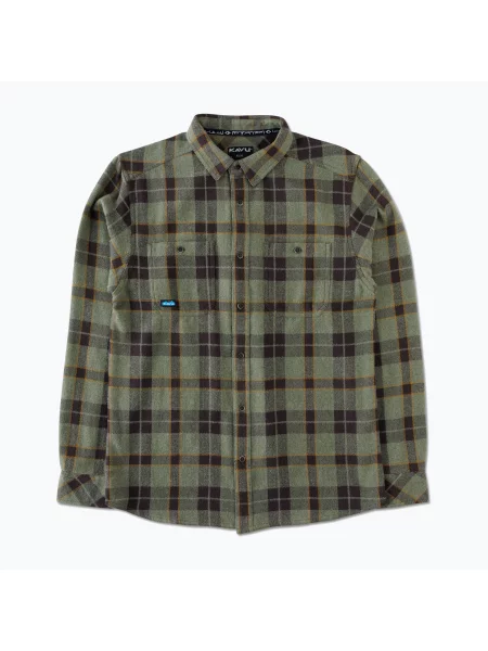 Košile KAVU Big Joe green ravine zelená