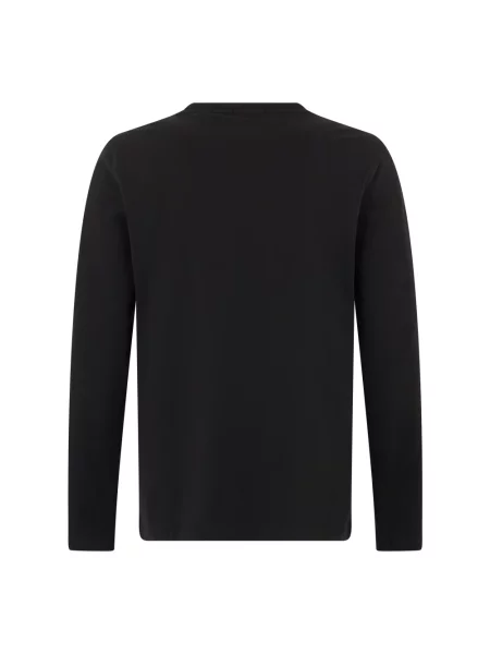 Boss Green longsleeve gładki czarny