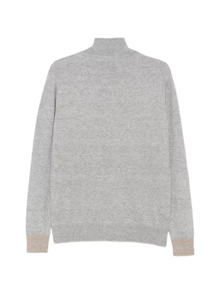 Cardigan Cesare Attolini tricotate gri
