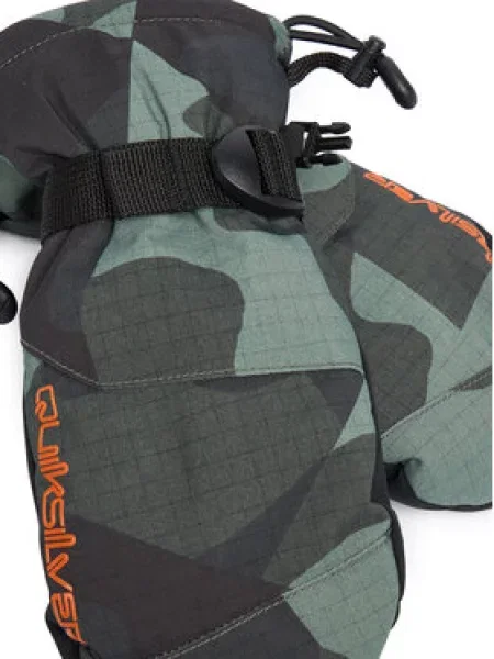 Lyžiarske rukavice Quiksilver Mission sivá