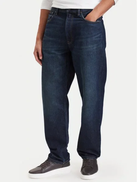 Calvin Klein Blugi Bleumarin Taper Fit