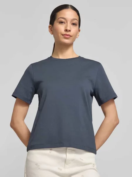 Basic T-shirt z okrągłym dekoltem Christian Berg Woman