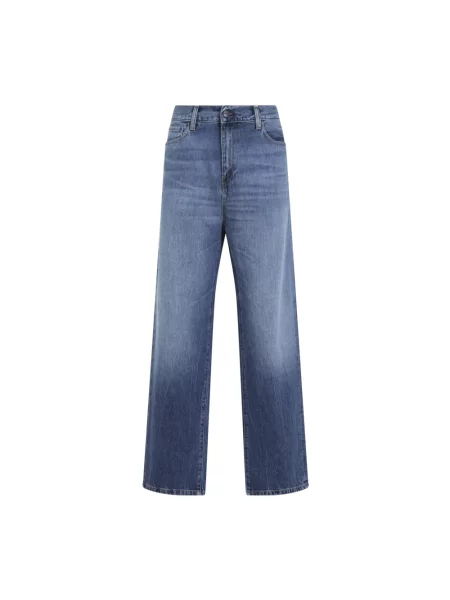 Jeansy Carhartt Wip niebieskie