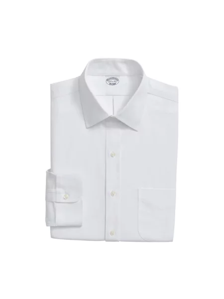 Koszula Brooks Brothers z twillu biała