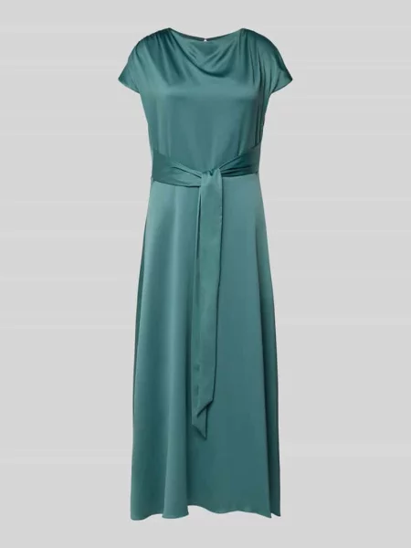 Sukienka midi z materiałową tasiemką Christian Berg Cocktail