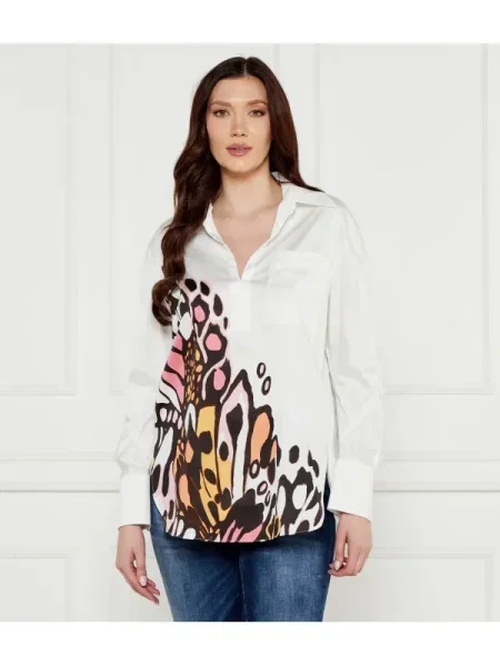 Marc Cain Bluză alb