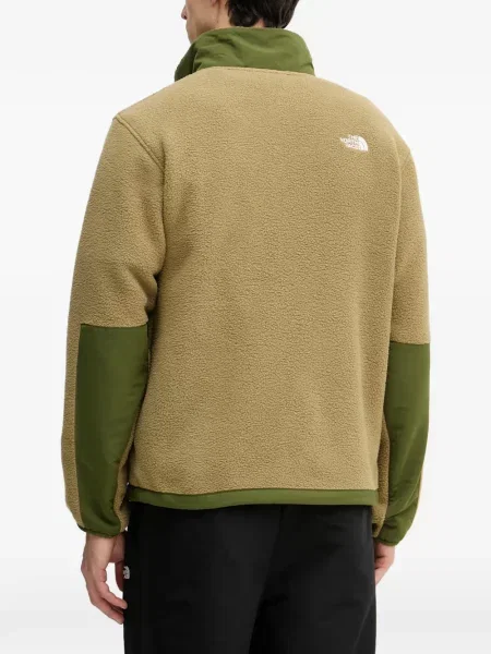 Geacă The North Face din fleece verde