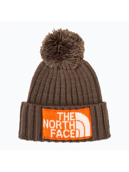 Zimní čepice The North Face Heritage Ski Tuke smokey brown/orange oranžový