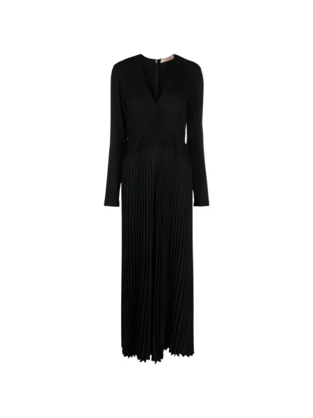 Sukienka maxi Twinset czarna