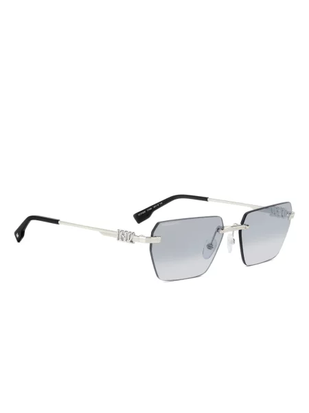 Ochelari de soare Dsquared2 Eyewear cu imprimeu geometric argintiu