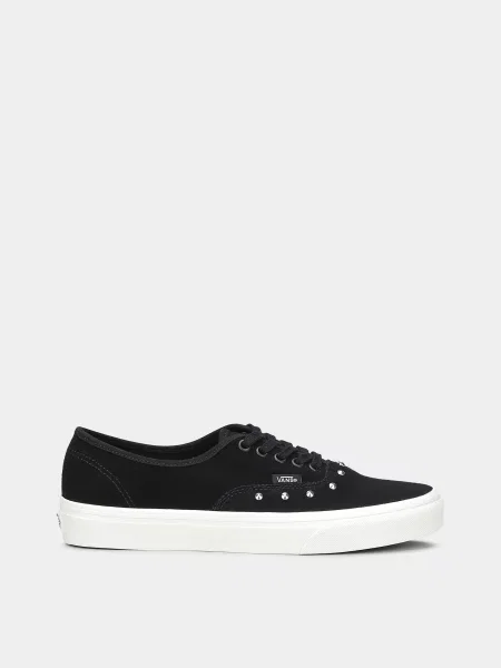 Замшеві Жіночі Кеди низькі Vans Authentic чорний