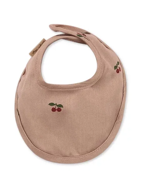 Konges Sløjd Detská súprava: plienka podbradník a šatka DOLL NURSERY SET ružová