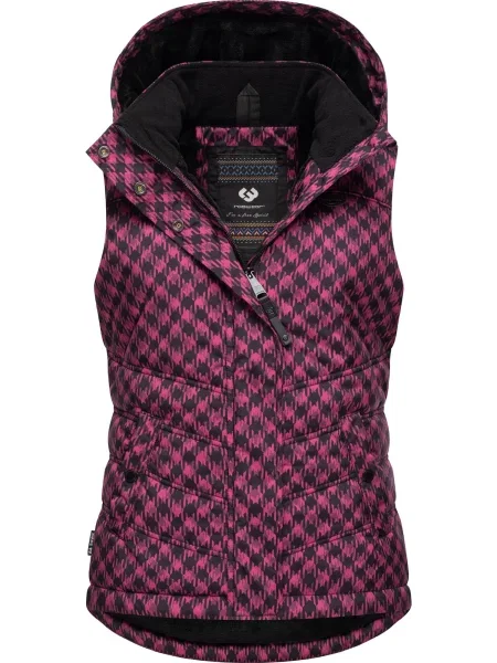 Ragwear Mellény Hesty ciklámen fekete