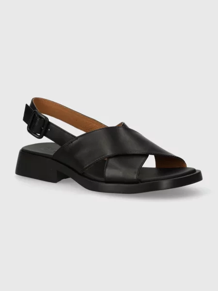 Camper sandale de piele Dana femei negru