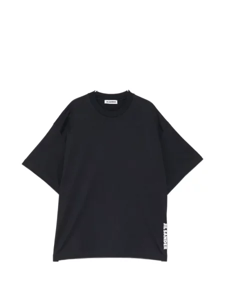 Scurt tricou Jil Sander cu imagine albastru