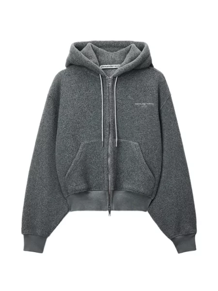 Hanorac cu glugă Alexander Wang gri