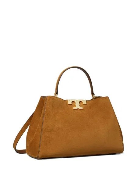 Geantă messenger Tory Burch maro