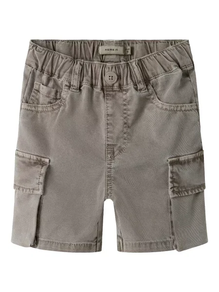 NAME IT Παντελόνι NMMBEN B CARGO MK SHORTS NO μελανζέ γκρι