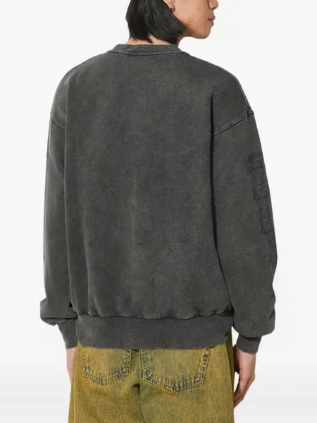 Hanorac crewneck Aries negru