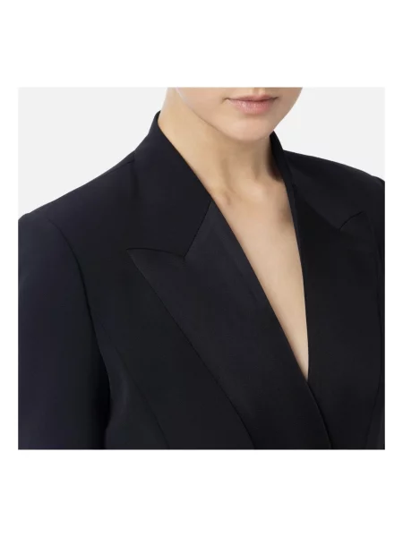 Geacă Elisabetta Franchi negru