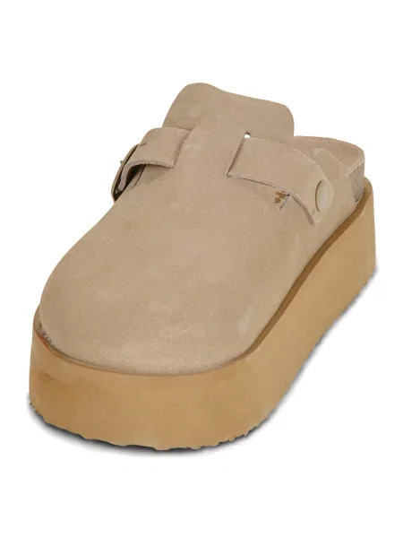 Pantofi D.franklin cu platformă bej