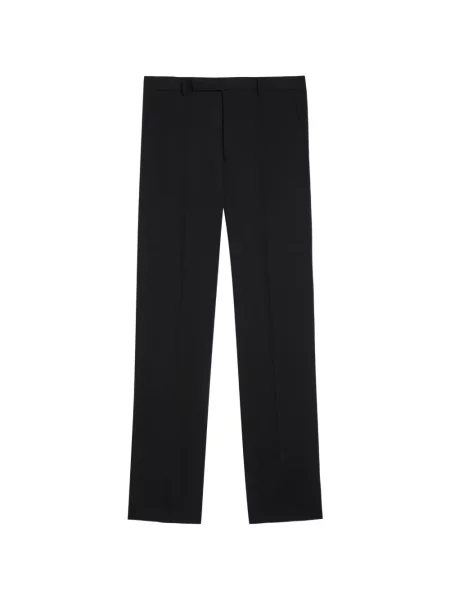 Pantaloni Rick Owens de lână negru