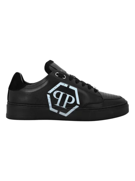 Sneakersy Philipp Plein skórzane czarne