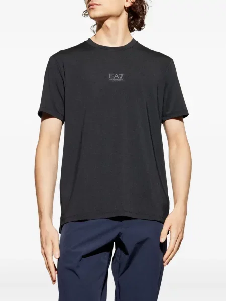 Μπλούζα Ea7 Emporio Armani με σχέδιο μαύρο
