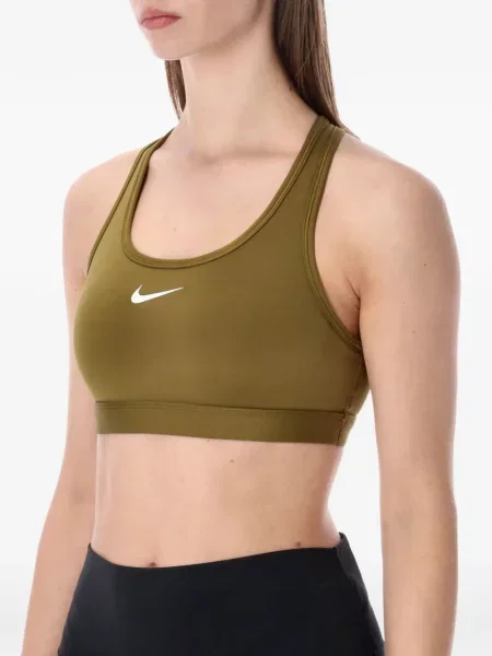 Sutien Nike fără mâneci cu talie înaltă alergare roz